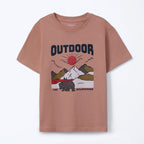 Camiseta Manga Curta Masculina Estampada Hering Infantil