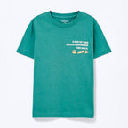 Camiseta Manga Curta Hering Kids Estampada Masculina - Verde