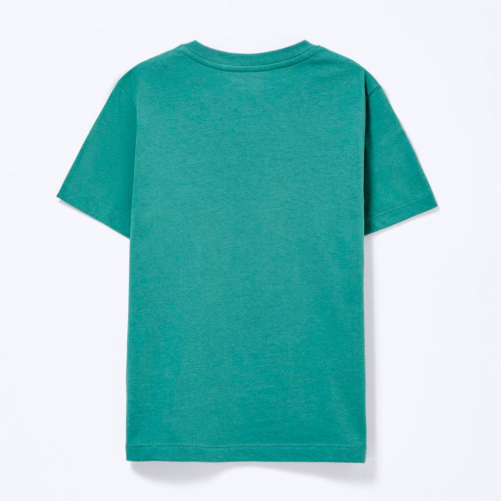 Camiseta Manga Curta Hering Kids Estampada Masculina - Verde