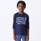 Camiseta Manga Longa Wellness Marinho Hering - Masculina