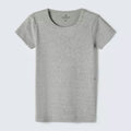 Camiseta Manga Curta Mescla Hering Infantil - Feminina