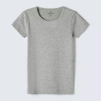 Camiseta Manga Curta Mescla Hering - Feminina