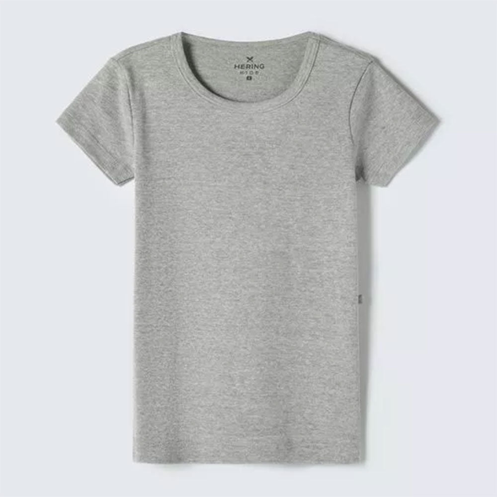 Camiseta Manga Curta Mescla Hering - Feminina