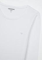 Blusinha Manga Longa Básica Branca Hering - Feminina