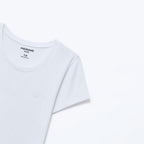 Blusa Básica Hering Infantil Com Bordado De Coração Feminina - Branca