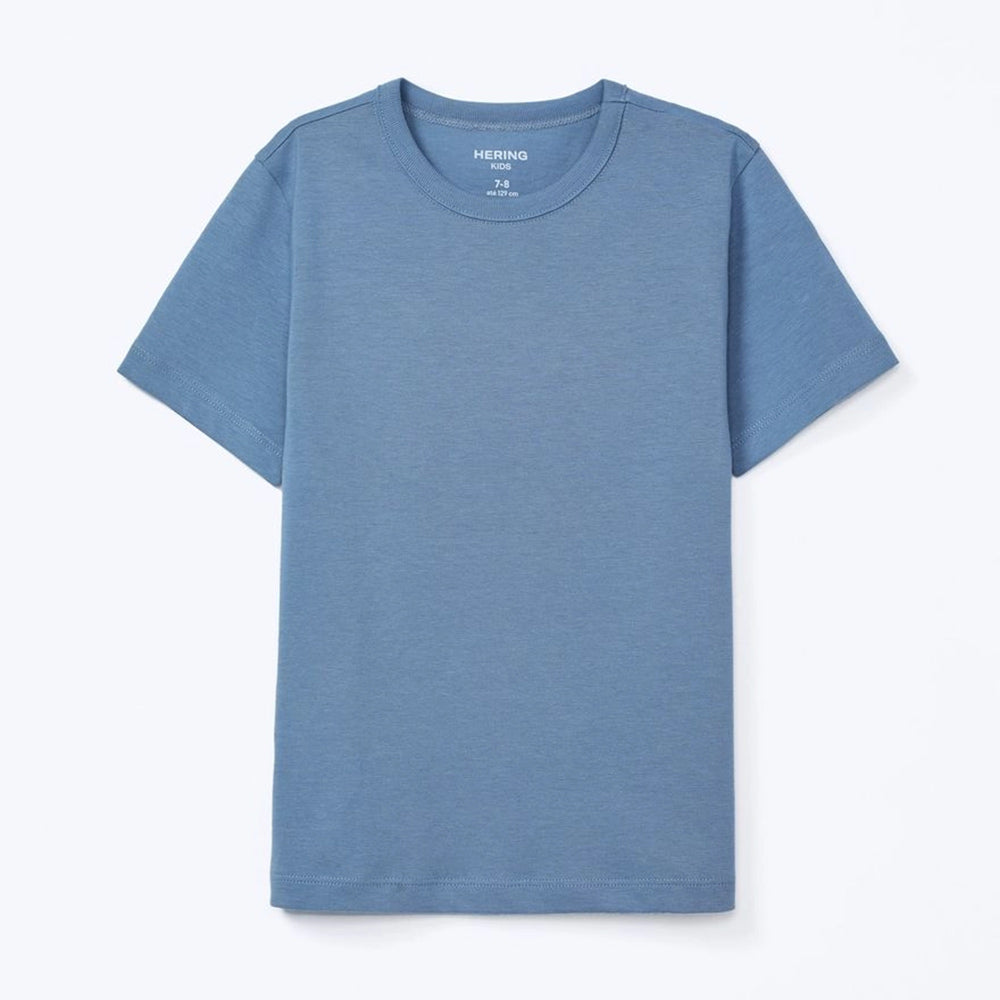 Camiseta Manga Curta Hering Infantil Unissex - Azul