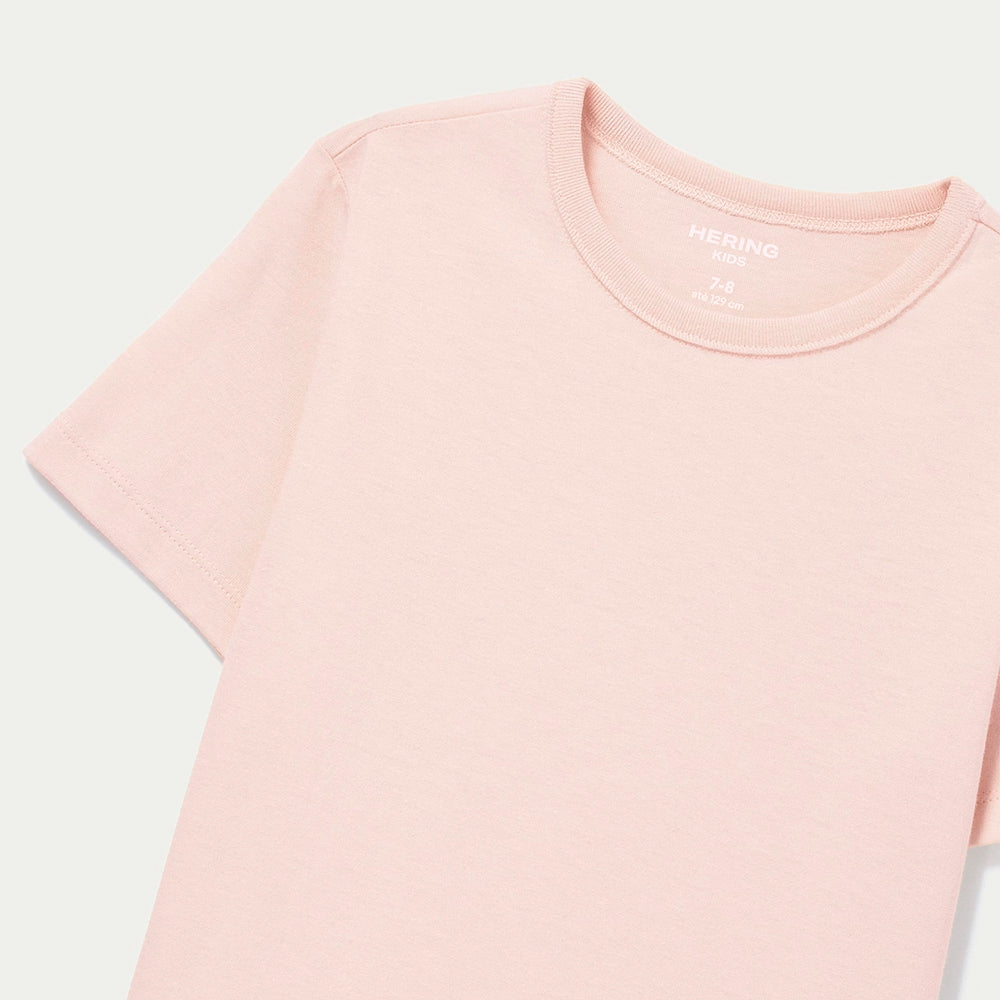 Camiseta Manga Curta Hering Unissex - Rosa