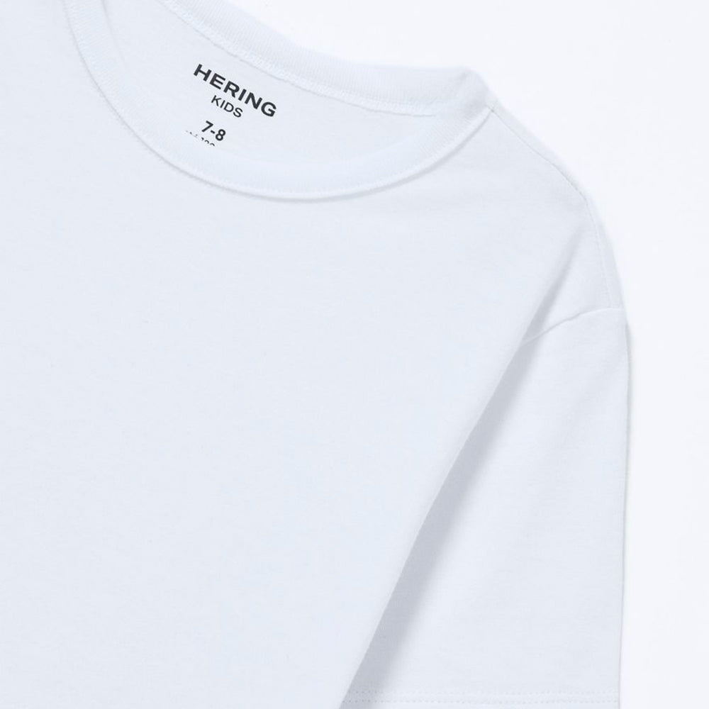 Camiseta Manga Curta Hering Unissex - Branca