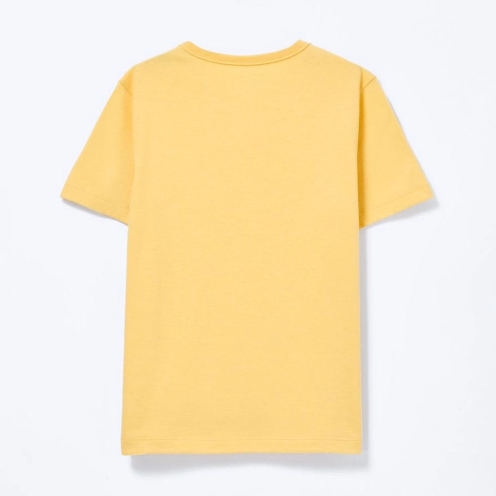 Camiseta Manga Curta Hering Unissex - Amarelo