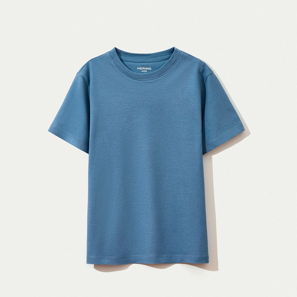 Camiseta Manga Curta Slim Hering Básica Masculino - Azul