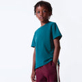 Camiseta Manga Curta Básica Slim Verde Masculina - Hering Infantil