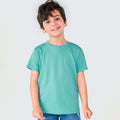 Camiseta Manga Curta Básica Esmeralda Hering Infantil - Masculino