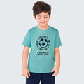 Camiseta Manga Curta Football Verde Hering Infantil - Masculina