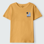 Camiseta Manga Curta Wind and Sea Amarelo Hering - Masculino