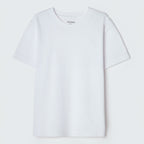 Camiseta Manga Curta Básica com Peixinho Branca Hering - Masculino