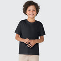 Camiseta Manga Curta Básica Preta Hering Infantil - Masculina