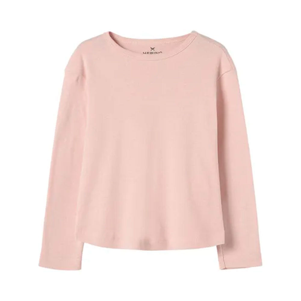 Blusinha Manga Longa Básica Rosa Hering Infantil - Feminina