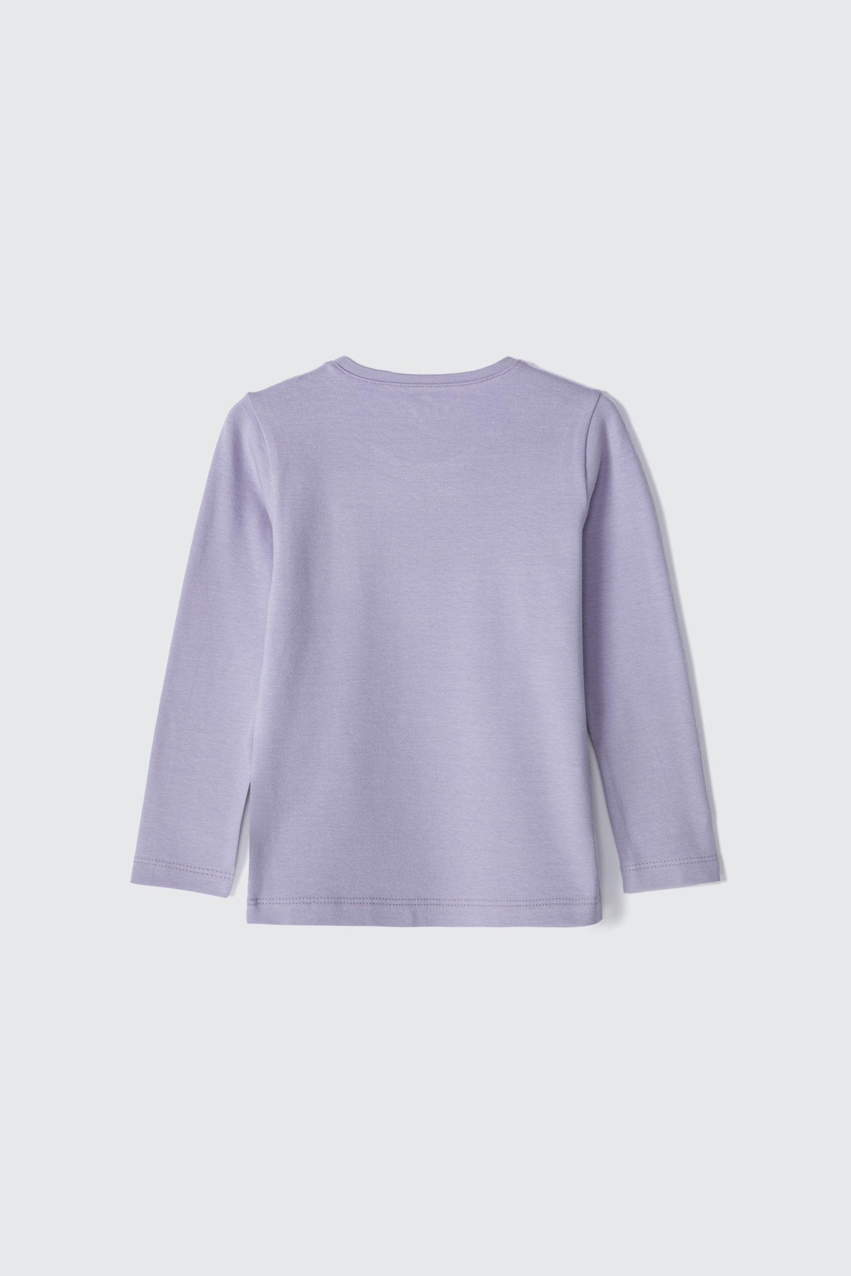 Blusinha Manga Longa Lilás Hering Infantil - Feminina