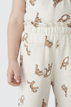 Calça Estampada Gatinha Hering Infantil - Feminina
