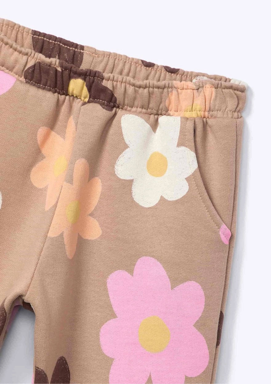 Calça Moletom Estampada Jogger Hering Infantil - Feminina