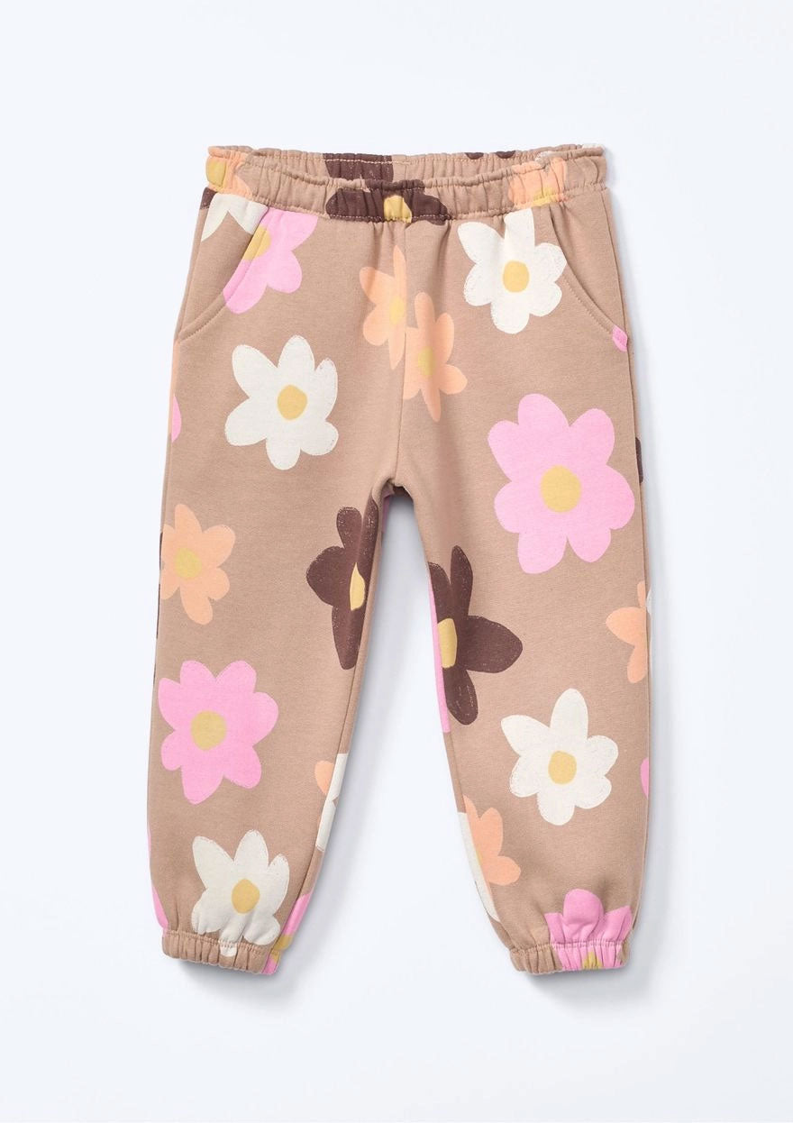 Calça Moletom Estampada Jogger Hering Infantil - Feminina