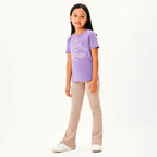 Calça Flare Bege Feminina - Hering Infantil