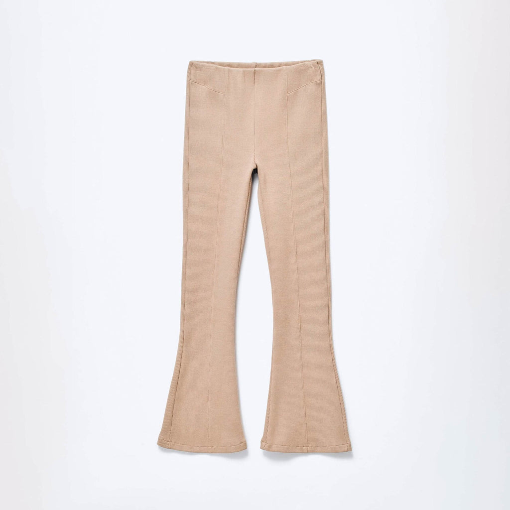 Calça Flare Bege Feminina - Hering Infantil