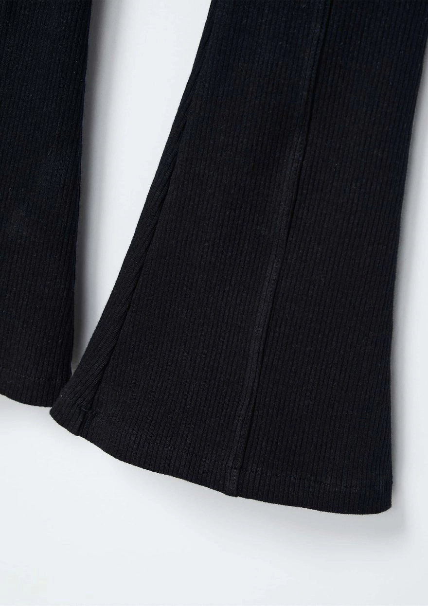 Calça Flare Básica Preta Hering Infantil - Feminina