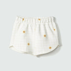 Shorts Estampado Girassol Hering Infantil - Feminino