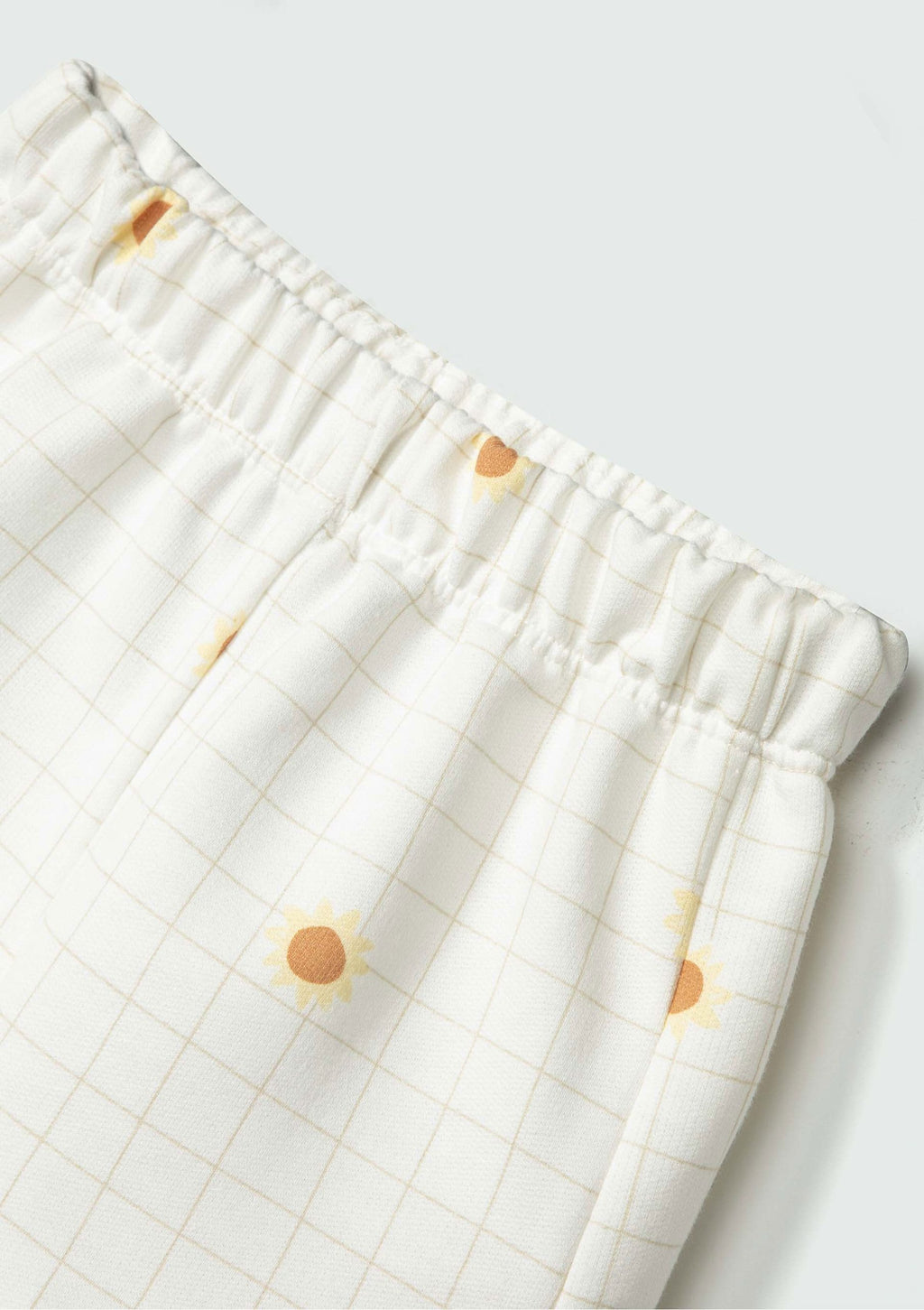 Shorts Estampado Girassol Hering Infantil - Feminino
