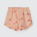 Shorts Moletom Laranja Estampado Hering Infantil - Feminino