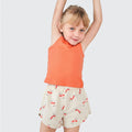 Shorts Estampado Flamingos Hering Infantil - Feminino