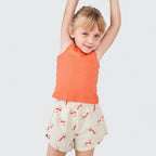 Shorts Estampado Flamingos Hering Infantil - Feminino