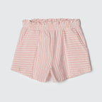 Shorts Clochard Listras Vermelho Hering - Feminino