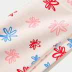 Calça Legging Hering Kids Estampada Em Ribana - Off-White