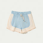Shorts Moletom Runner Hering Kids Feminino - Azul