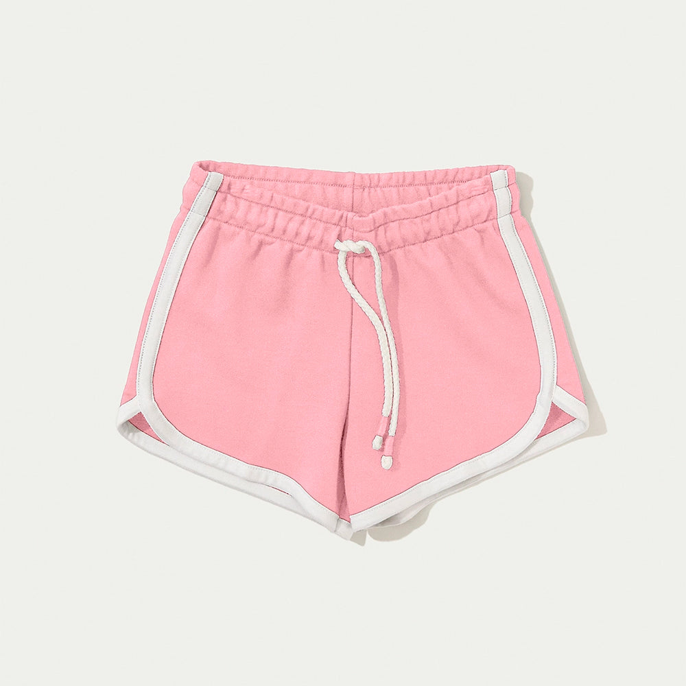 Shorts Esportivo Hering Infantil Runner Feminino - Rosa
