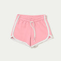 Shorts Esportivo Hering Infantil Runner Feminino - Rosa