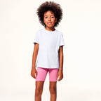 Camiseta Manga Curta Hering Infantil Feminino - Branco