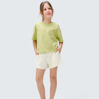 Blusa Oversized + Scrunchie Hering Infantil Feminina - Verde