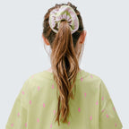 Blusa Oversized + Scrunchie Hering Infantil Feminina - Verde