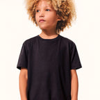 Camiseta Manga Curta Hering Infantil Comfort Super Cotton Masculina - Cinza