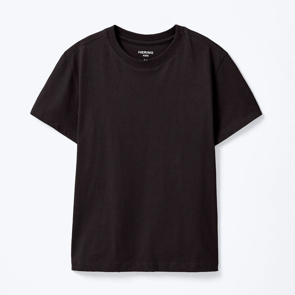 Camiseta Manga Curta Hering Infantil Comfort Super Cotton Masculina - Cinza