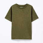 Camiseta Manga Curta Hering Infantil Masculina - Verde
