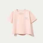 Camiseta Manga Curta Hering Oversized Com Estampa Feminina - Rosa