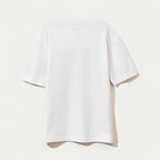 Camiseta Manga Curta Hering Infantil Oversized Estampada Masculina - Branco
