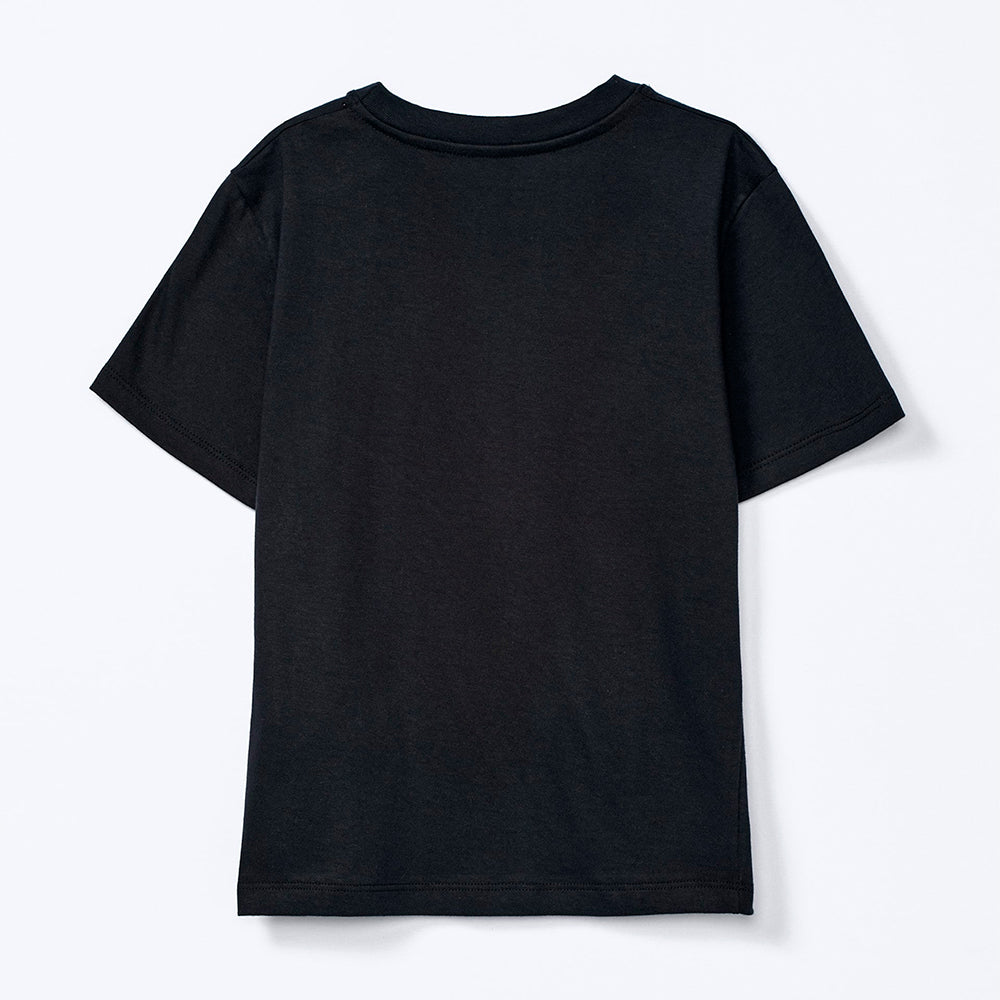 Conjunto Infantil Curto Com Estampa Hering Kids Masculino - Preto