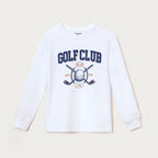 Camiseta Manga Longa Com Estampa Hering Kids Masculina - Branco
