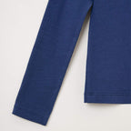 Blusa Manga Longa Com Patch Hering Kids Feminina - Azul