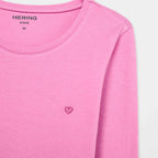 Blusa Manga Longa Hering Kids Com Patch Feminina - Rosa